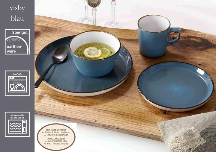 Actual product image Ritzenhoff & Breker Visby Speiseteller (4 x, 26.50 cm)