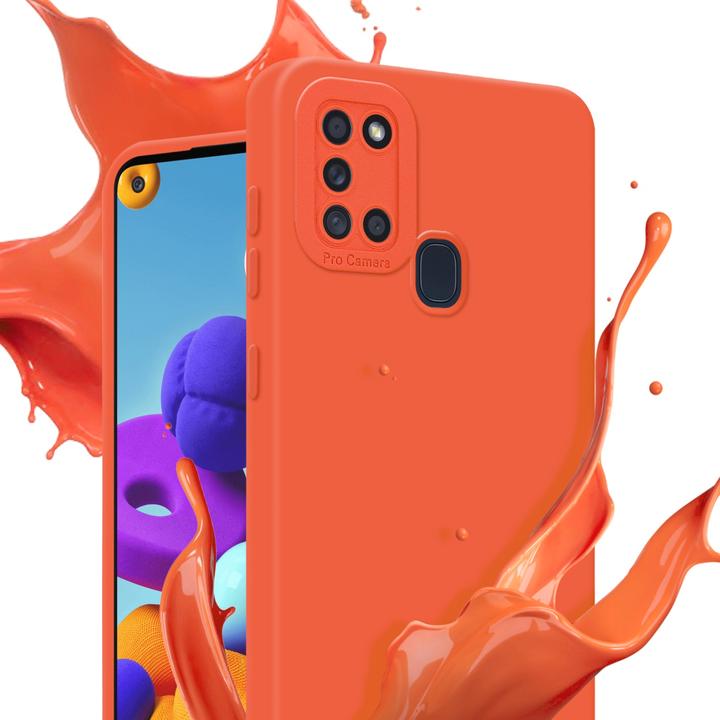 Actual product image Cadorabo Case for Samsung Galaxy A21s in TPU Fluid LM162 Style (Samsung Galaxy A21s)