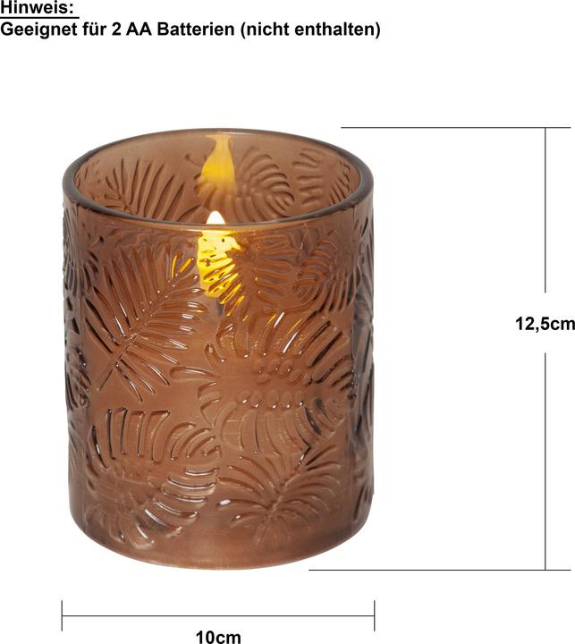 Actual product image Star Trading LED Pillar Candle Flame Leaf (1 x)