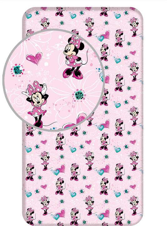 Actual product image Tinisu Minnie Mouse fitted sheet - 90x200 cm duvet cover single bed mattress cover (90 x 200 cm)