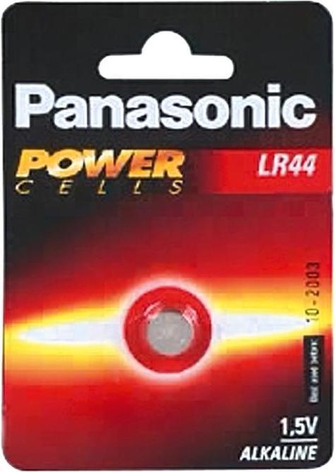 Actual product image Panasonic Micro alkaline LR44 (1 pcs., LR44, 105 mAh)