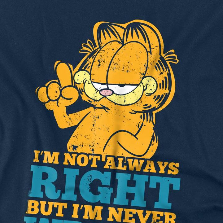 Produktbild Garfield Never Wrong TShirt (M)