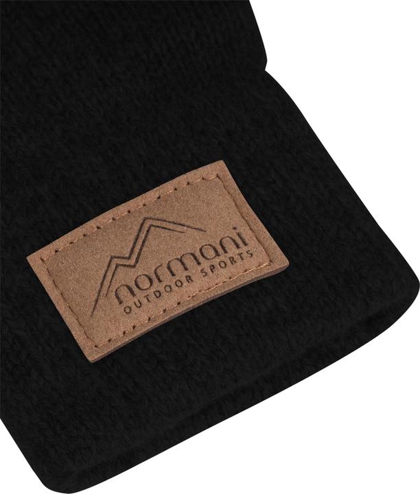 Image du produit Normani Gants homme en tricot mérinos avec peau de mouton "Leanyer" - 9635 (9)