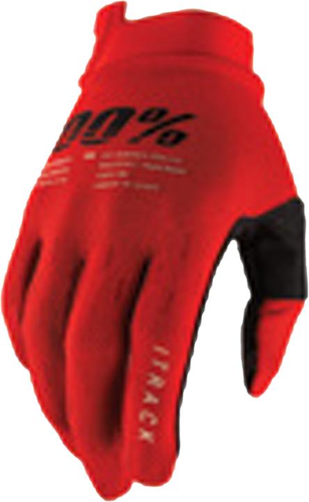 100% Handschuhe iTrack rot L (L)