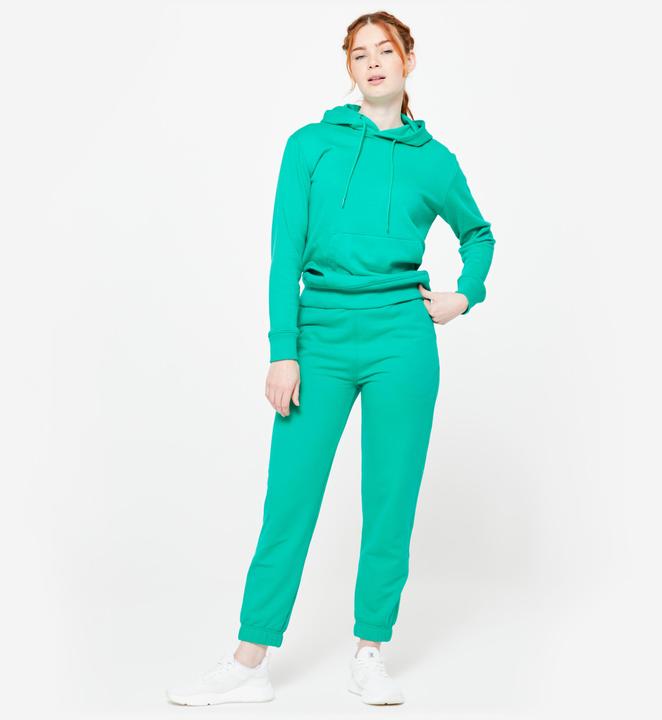 Image du produit Domyos Pantalon de jogging femme droit - 500 vert (W33/L31)