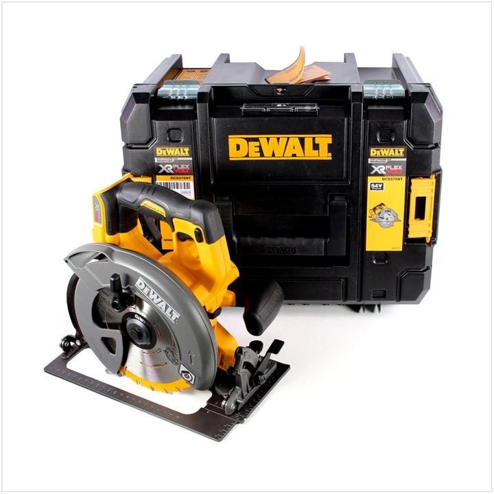 Actual product image DeWalt Cordless handheld circular saw 54V XR Flex-Volt DCS 575 NT