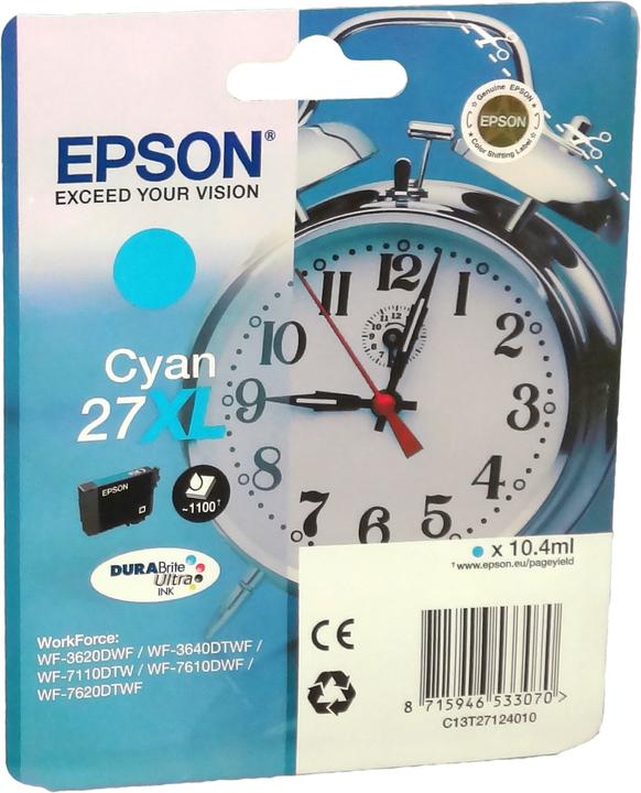 Immagine prodotto Epson 27XL DuraBrite Ultra (C)