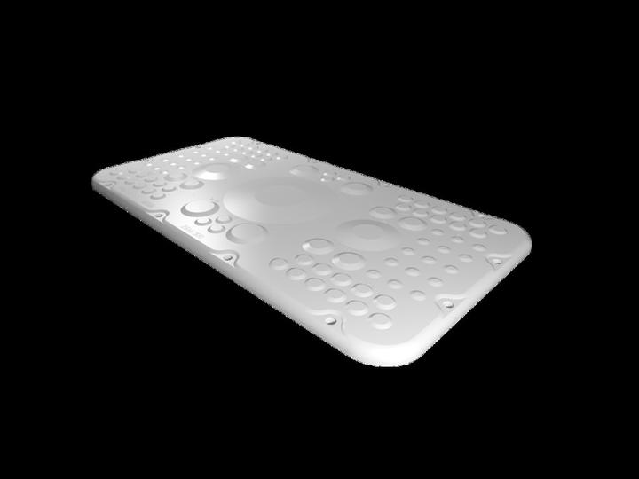 Image du produit Rittal Plaque à bride en plastique AX avec membranes Gr. 6 401x221mm