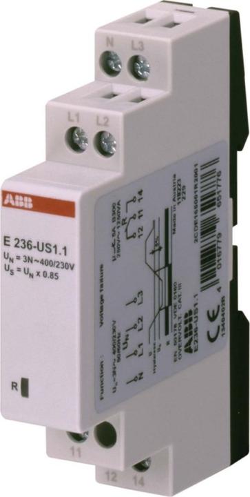 Produktbild ABB E236-US1.1 Unterspannungsrelais 2CDE165001R2001