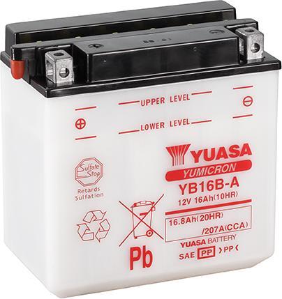 Produktbild No Name YUASA 12V 14 7Ah 175A L+ 134x89x176mm Blei-Säure-Starterbatterie (12 V, 14 Ah)