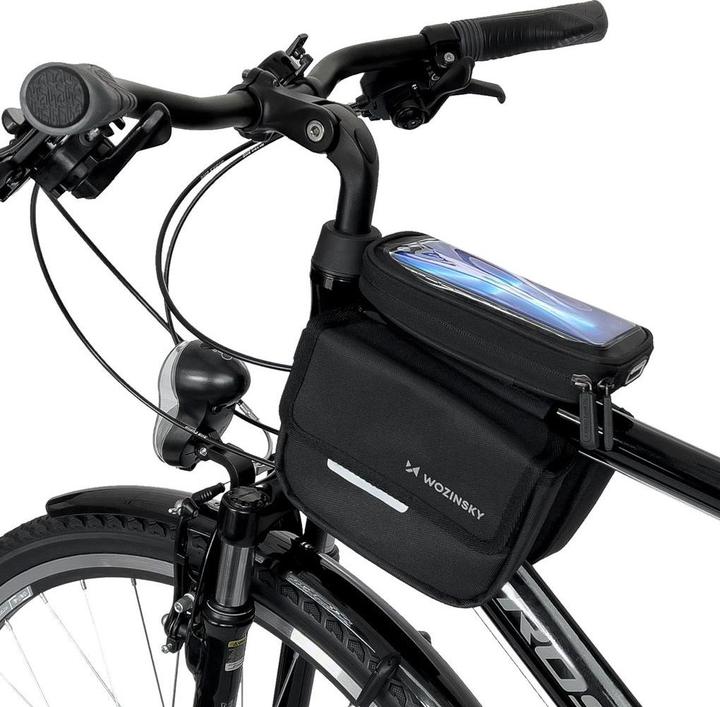 Produktbild iLike frame bike bag bicycle pannier waterproof phone case 1.5l (1.50 l, Rahmentasche)