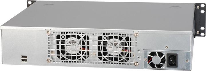 Actual product image Supermicro SC523L-505B: 19" server chassis