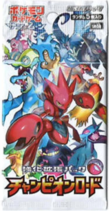 Actual product image Pokémon Pokemon Champion Road (sm6b) Booster Display - JPN (Japanese, Booster display)
