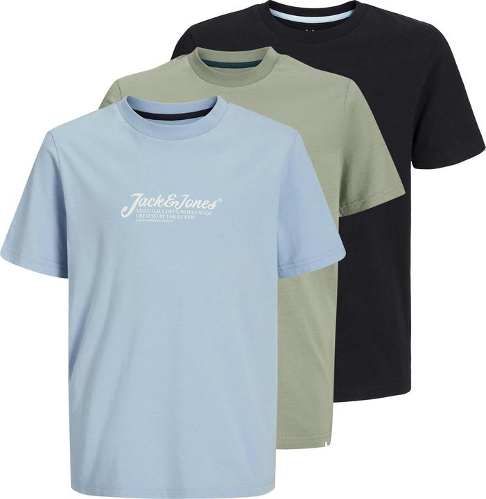 Jack & Jones 3er-pack Gedruckt T-shirt Junior T-shirt (152)