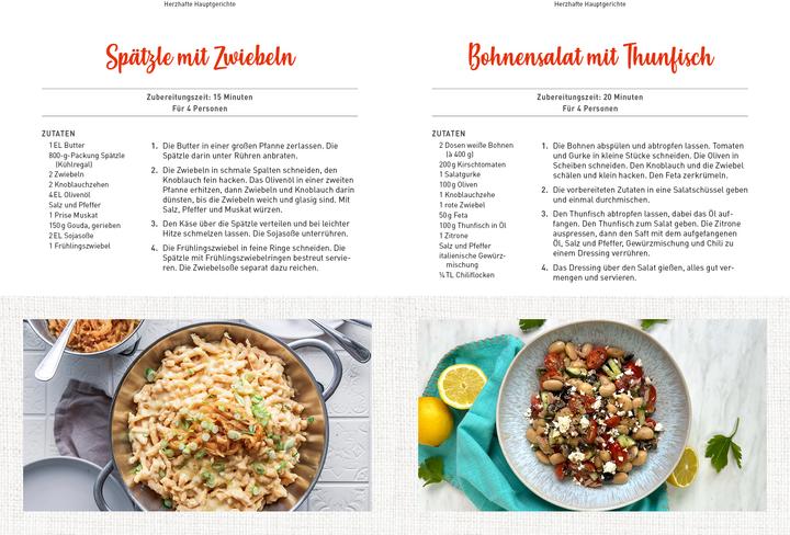 Image du produit Die besten Kochrezepte: Schnell & einfach (Allemand, recettes de cuisine, 2023)