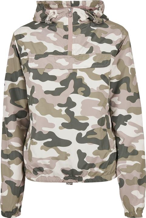 Actual product image Urban Classics Windbreaker Camo Pull Over (XS)