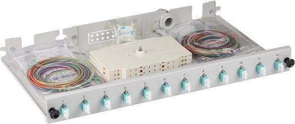 Actual product image EFB Elektronik B71901L12OM3 Fibre optic connector LC 1 piece(s) Aqua colour (CAT3, 0.24 m)