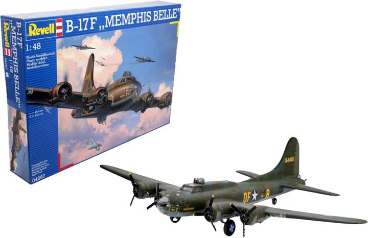 Actual product image Revell Boeing B-17F Memphis Belle