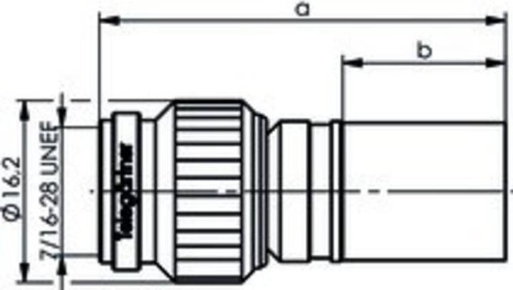 Immagine prodotto Telegärtner TNC straight plug crimp 50 Ohm (Cavi antenna)