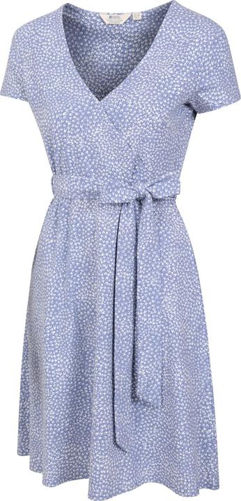 Actual product image Mountain Warehouse Womens/Ladies Santorini Spotted Jersey Wrap Dress (42 D)