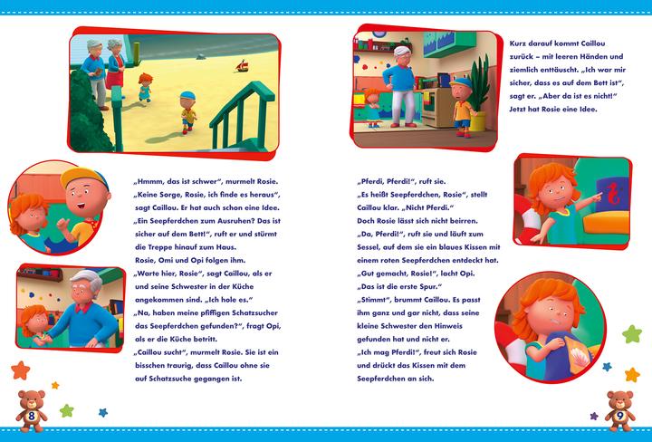 Produktbild Panini Caillou: Die schönsten Gutenachtgeschichten (Deutsch, Claudia Weber, 2025)