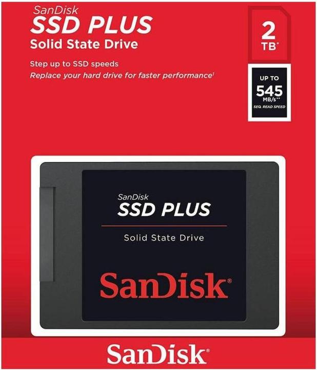 Immagine prodotto SanDisk SSD Plus (2000 GB, 2.5")