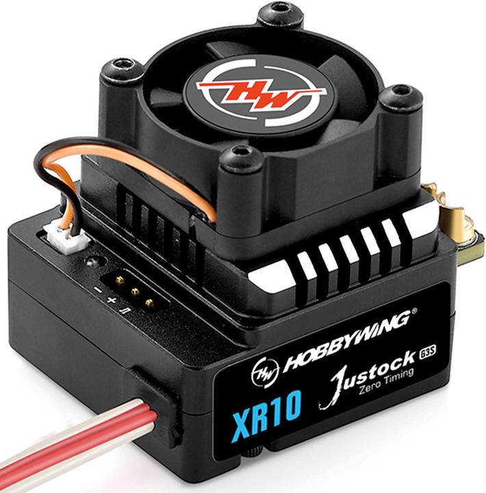 Image du produit Hobbywing Xerun XR10 Justock G3S Régulateur brushless 60A, 2s-3 LiPo, BEC 4A