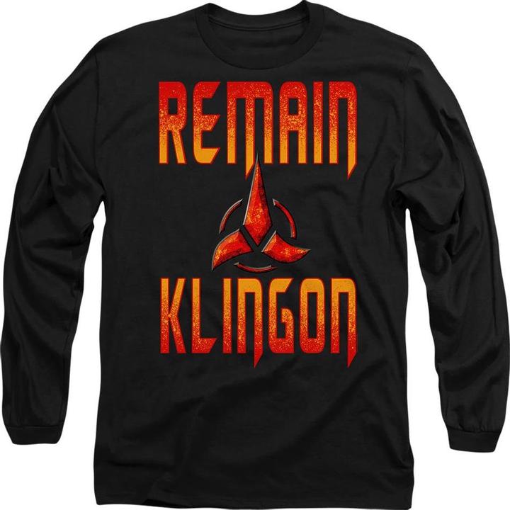 Image du produit Universal Textiles - T-shirt REMAIN KLINGON - Adulte (L)
