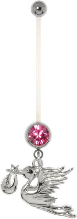 Produktbild Bijouteria Schwangerschaftspiercing (Chirurgenstahl 316L, Kristall, Bioplast, Messing mit Stahlbeschichtung)