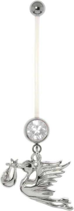 Produktbild Bijouteria Schwangerschaftspiercing (Chirurgenstahl 316L, Kristall, Bioplast, Messing mit Stahlbeschichtung)