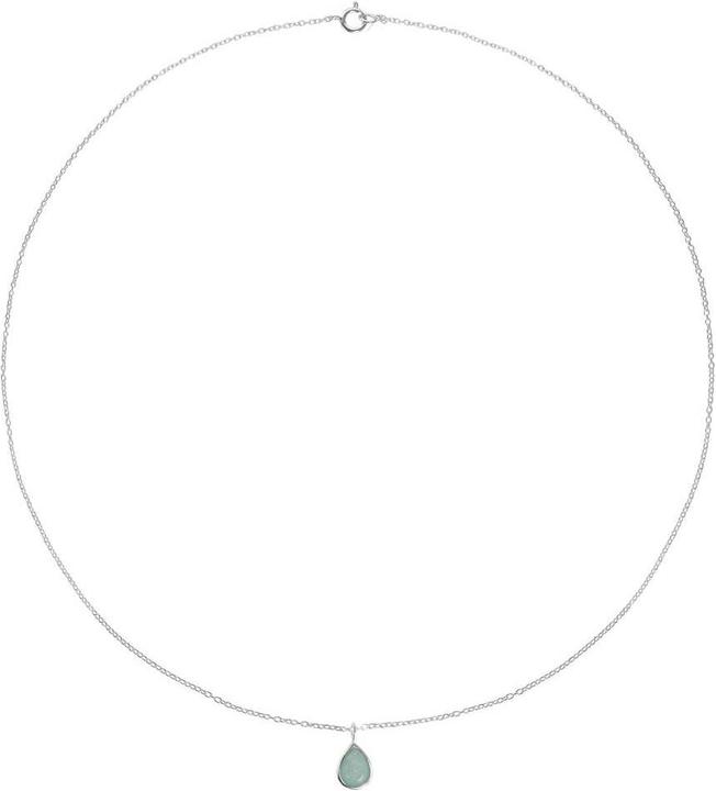 Immagine prodotto Bijouteria Pendente catena (Amazonite, Argento 925, 45 cm)