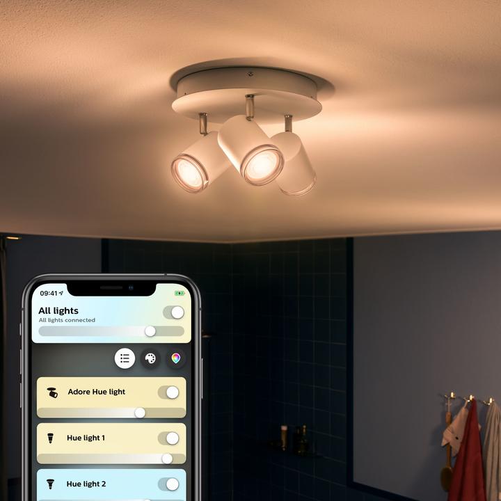 Actual product image Philips Hue Adore Basis BT (1050 lm, GU10)