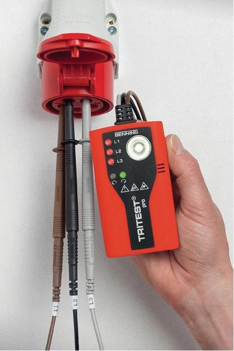 Actual product image Benning TRITEST pro rotary field alignment (CAT III 300V)