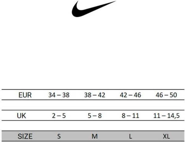Actual product image Nike Three-pack of socks (pack of 3, 38 - 42)