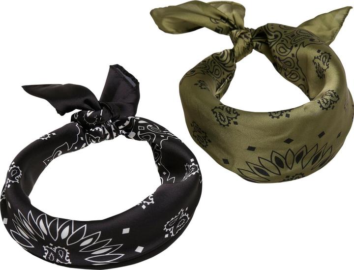 Image du produit Urban Classics Satin Bandana 2-Pack