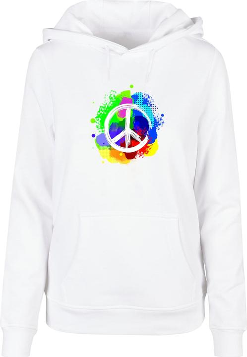 Actual product image Merchcode Ladies Peace - Graffiti Basic Hoody - 161627 (M)