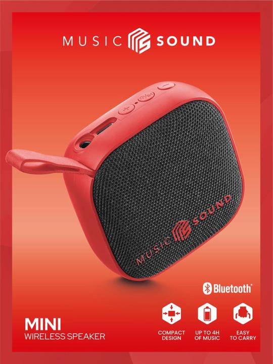 Produktbild Music Sound Btspkmsmini3r (4 h)