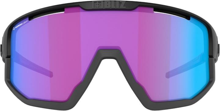 Immagine prodotto Bliz Fusion Nano Optics Luce Nordica (Nero opaco, Begonia w Viola multi)