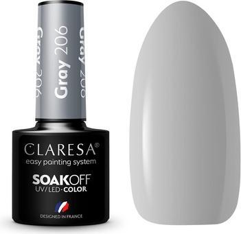 Image du produit Claresa UV LED Nail Polish Collection Hybrid Manicure Soak Off Grey Color 5ml