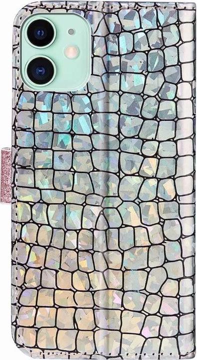 Image du produit PhoneLook Fourre Flip Croco Strass (Apple iPhone 13)