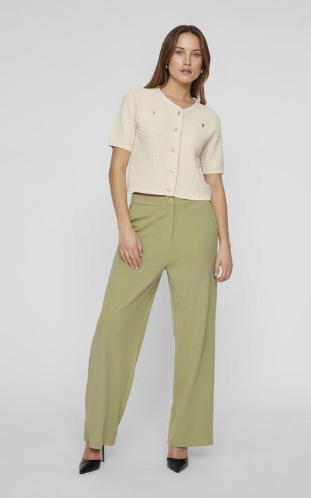 Image du produit Vila Pantalon taille haute à jambe large (M)