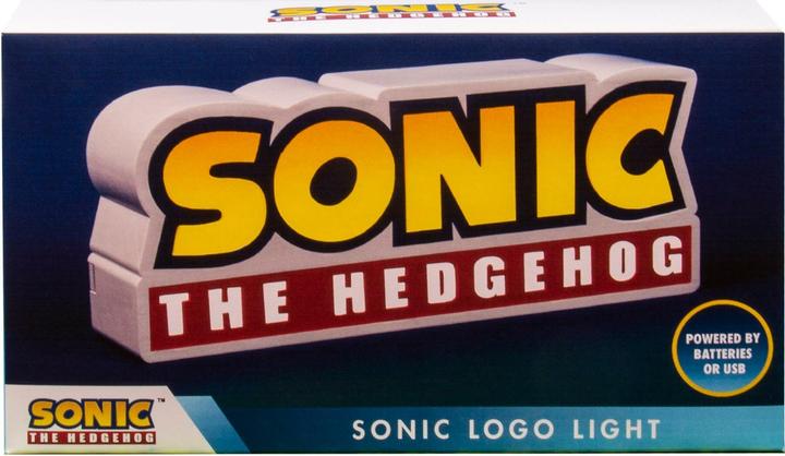 Actual product image Fizz Sonic the Hedgehog LED-Light Logo