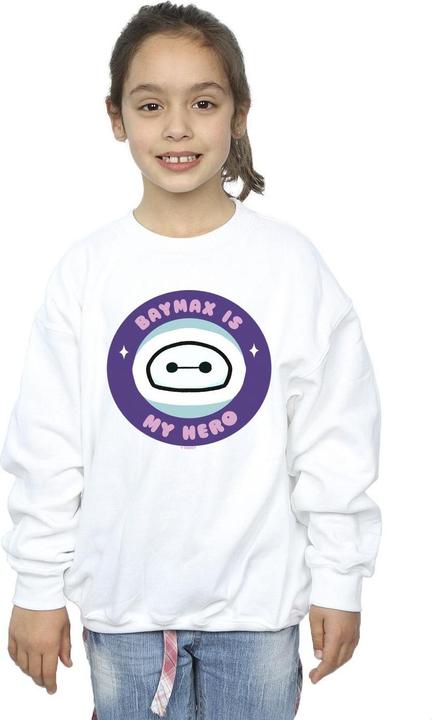Immagine prodotto Disney Big Hero 6 Baymax My Hero Pocket Felpa Ragazze (152, 158)
