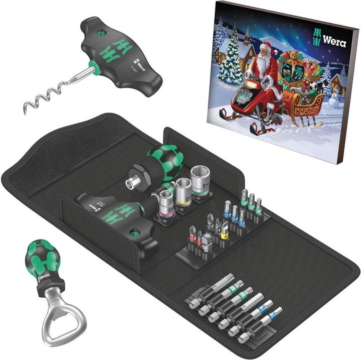 Actual product image Wera Advent calendar 2019