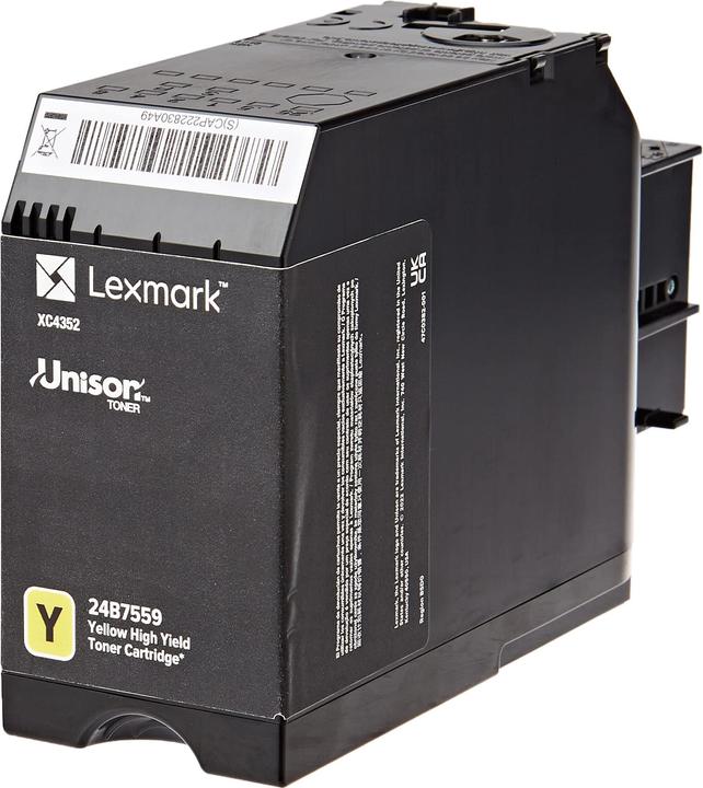 Actual product image Lexmark XC4352 Yellow 15K Cartridge