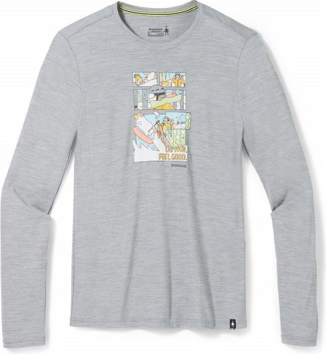 Smartwool Ms Long Sleeve Graphic Tee (XL)