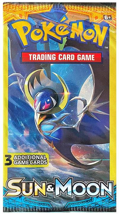 Produktbild Pokémon Sun & Moon Base Set 3-Pack Booster (Englisch, Booster Pack)