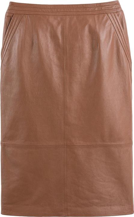 Actual product image Anne Weyburn Leather skirt (36)