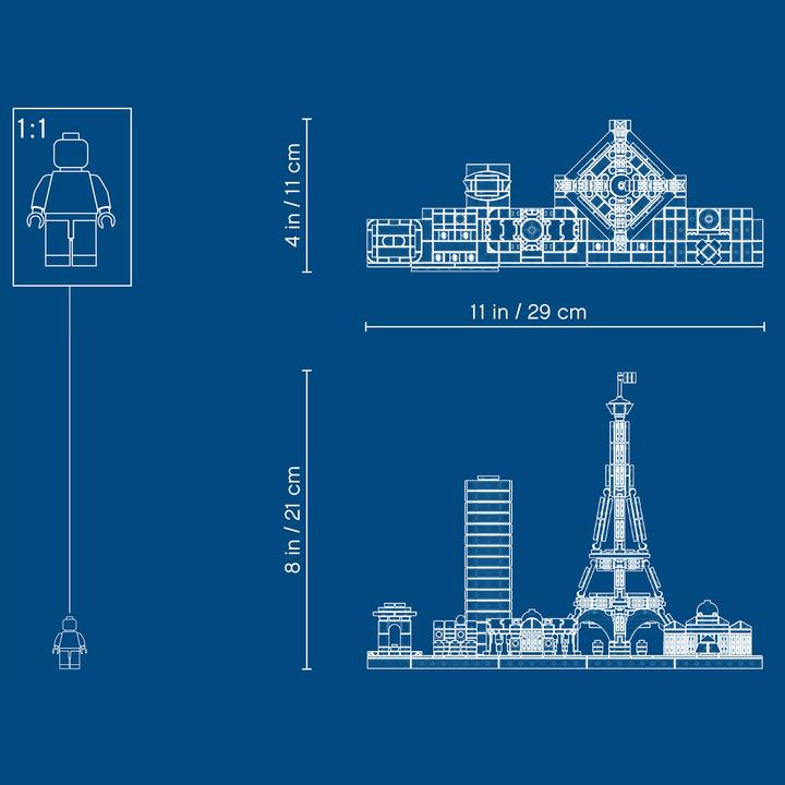 Actual product image LEGO Paris (21044, LEGO Architecture)