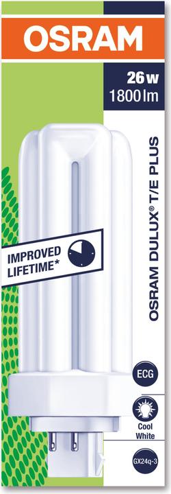 Actual product image Osram Dulux (GX24q-3, 26 W, 1800 lm, 1 x, G)